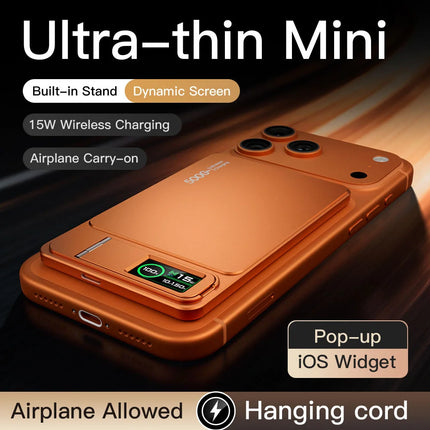 10000mAh Magnetic Power Bank for Magsafe,20W Slim Portable Wireless Charging External Battery for iPhone 17 16 15 14 13 Pro Max
