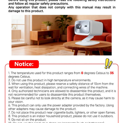 Original Lenovo Xiaoxin 100P Projector 1140 ANSI Auto Focus Wifi6 Smart Home Theater 360 PTZ Support 4K HD Portable Projector