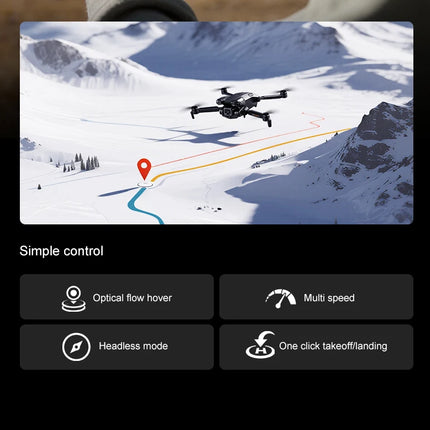 K900 Foldable RC Drone,4.5"Screen Remote,AirDrop,4-Way Obstacle Avoid,2K FPV,Optical Flow Positioning,Birthday Holiday Gift Toy