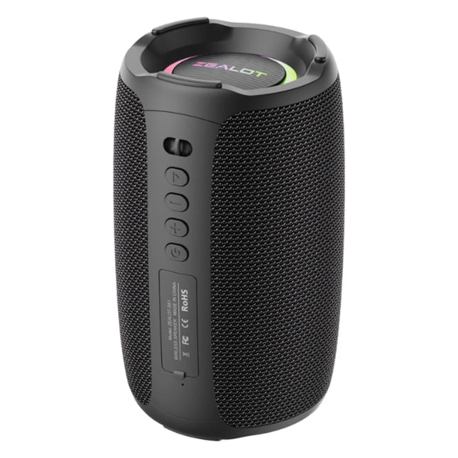 ZEALOT-S61 Bluetooth Speaker,with IPX6 Waterproof Protection and Outdoor Bass Sound for Backyard and Beach Party,10W Loudspeaker