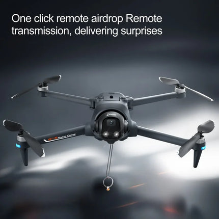 YL059 RC Quadcopter Drone with 4K Camera 23 Min FPV GPS Flight Optical Flow Positioning Auto Return Home RC Toy Boy Gift Dron