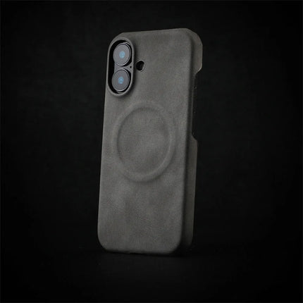 Luxury Skin Feel Sheepskin for Magsafe Phone Case for iPhone 16 Pro Max 15 14 13 12 Pro Max Plus Wireless Charging Leather Case