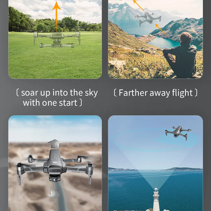 SJRC F22 S2 PRO+ GPS Drone 4K Professional 2 Axis Gimbal EIS Camera With Laser Obstacle Avoidance RC Foldable Quadcopter Dron