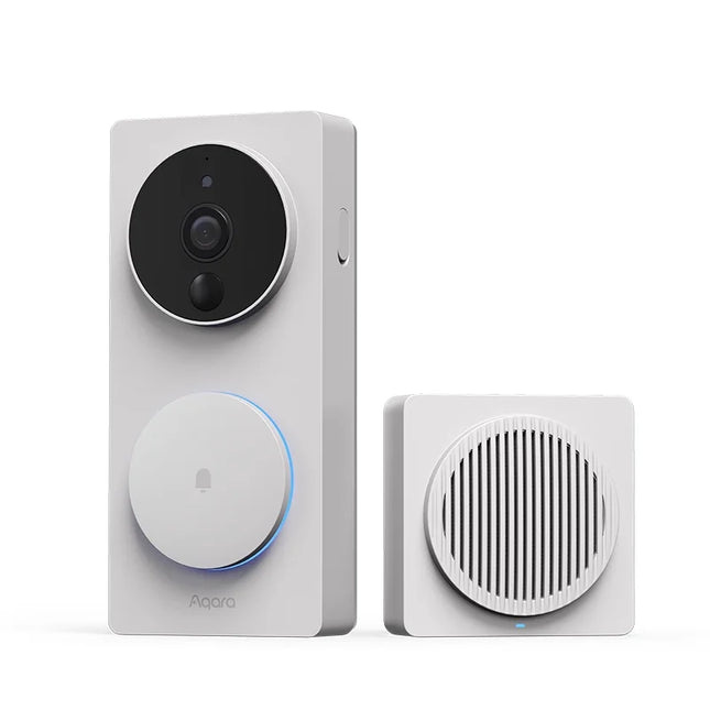 Aqara Smart Video Doorbell G4 1080P HD Pixels Visual WiFi Door Bell Smart Home Remote Control Electronic Cat Eye For Homekit App