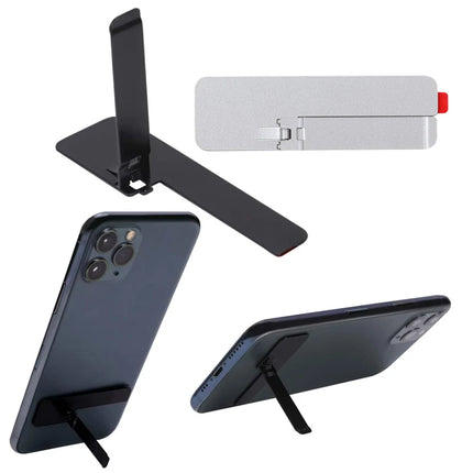Phone Case DIY Accessories Ultra-Thin Invisible Phone Kickstand Vertical and Horizontal Aluminum Phone Stand For Desk Kick Stand