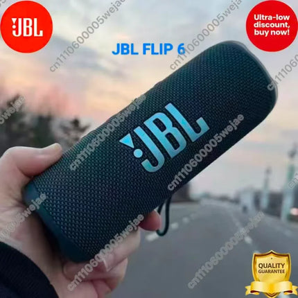 JBL FLIP6 Outdoor Waterproof Bluetooth Speaker with Stereo Sound Surround and Long Battery Life Portable Sound System