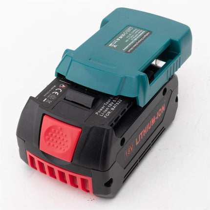 Power Bank For Bosch 18V BAT609 BAT610G Battery Charger With USB With Type-C Holder Adapter Fast Charging (Can't Charge Battery)
