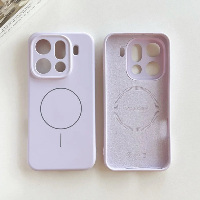 Frosted Soft Silicone For Magsafe Phone Case For OPPO Find X9 X8 X8S Ultra Reno 15 14 Pro Wireless Charge Magnetic Bumper Cover