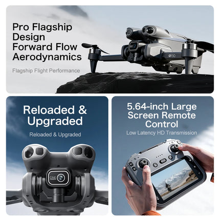 Hot GT50 Pro Drone 360° Obstacle avoidance 8K Professional WIFI Aerial Photography Brushless Motor Foldable Quadcopter Toys 2026