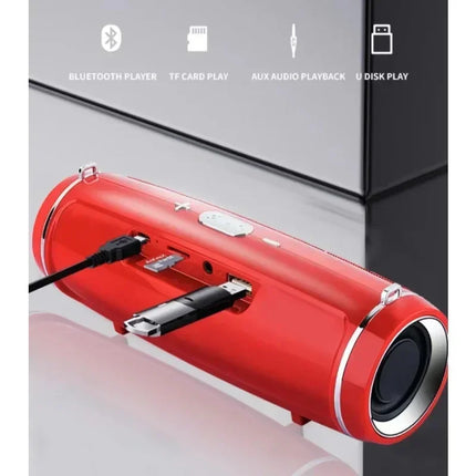 2025 200W Wireless Bluetooth Speaker Portable IPX7 Waterproof Outdoor Subwoofer Stereo Surround Speakers FM Radio TF Boom Box