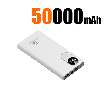 2026NEW Power Bank 500000mAh Large Capacity 120W Super Fast Charging With Portable Digital Display Supply For Various Phones