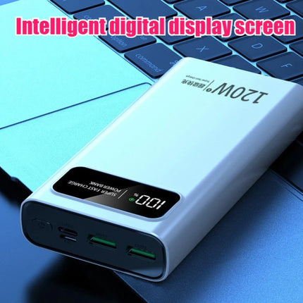 Newly 300000mAh Large Capacity Powerbank 120W Super Fast Charging Led Digital Display Portable External Battery For All Models
