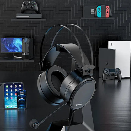 NUBWO Gaming Headsets PS4 Stereo Xbox One Headset Wired PC Gaming Headphones with Noise Canceling Mic Ear Gaming  Earphone