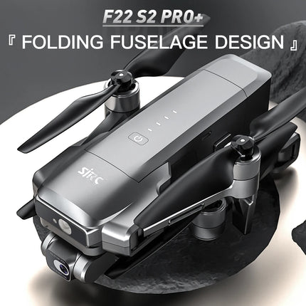 SJRC F22 S2 PRO+ GPS Drone 4K Professional 2 Axis Gimbal EIS Camera With Laser Obstacle Avoidance RC Foldable Quadcopter Dron