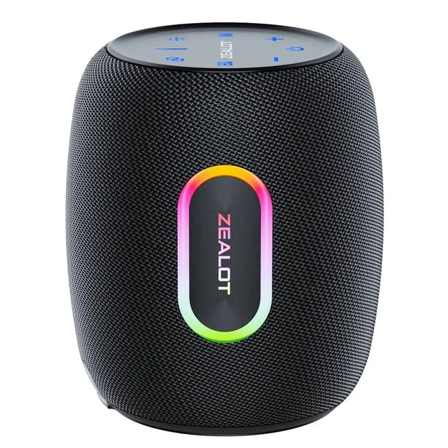 Zealot-S64 Bluetooth Speaker 50W Bluetooth 5.2 Wireless Speakers,360 Degree Surround Sound, IPX6 Waterproof, 20H Playtime