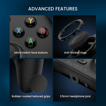 GameSir G7 HE Xbox Controller Hall Effect Gaming Gamepad for Xbox Series X, Xbox Series S, Xbox One X, Xbox One S, Steam, PC