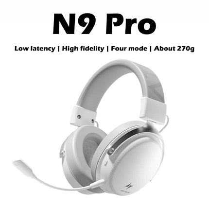 ATK N9 Pro Esports Wireless Headphones with Mic N9 Ultra lightweight Headset Four Mode noise reduction Low Latency Bluetooth FPS