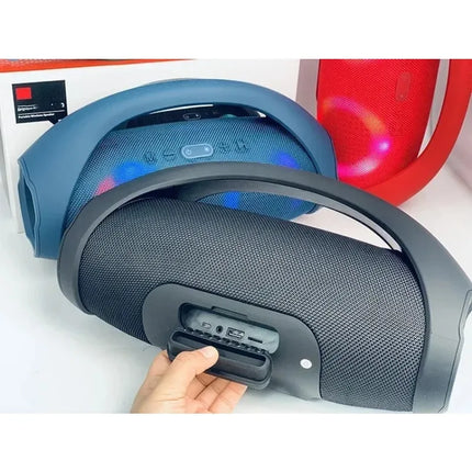 100W High Power Bluetooth Speaker Portable RGB Colorful light Waterproof Wireless Subwoofer 360 Stereo Surround TWS FM Boombox