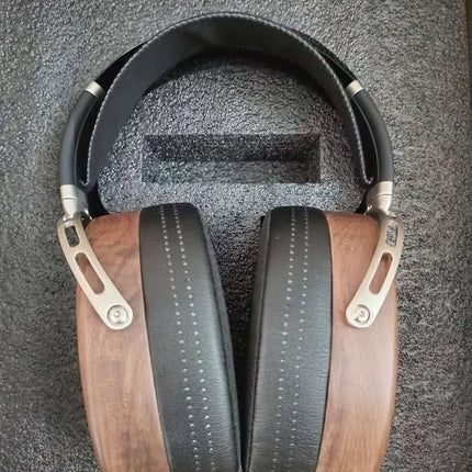 Hifi 50mm Headphone Housing Wood For 40mm 50mm 52mm 70mm Headset Diy Over Earphone Case With 3.5mm Jack interface On Sale 1pc