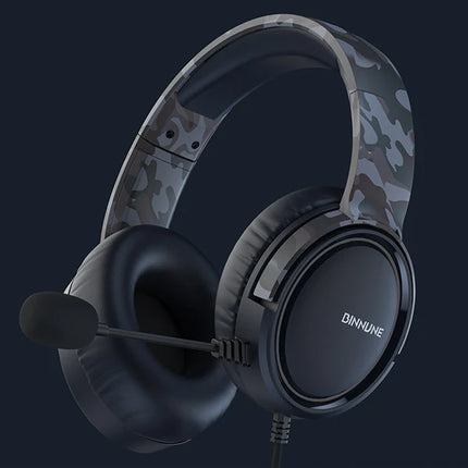 Gaming Headset with Mic for PC PS5 PS4 Xbox one Switch, Wired Gamer Headphones Over-Ear Headphones