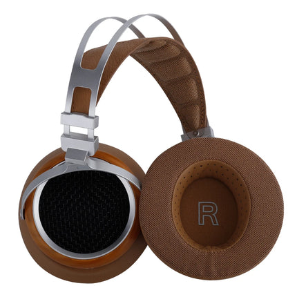 SIVGA LUAN Hi-Fi 50mm Dynamic Driver Open-back Over-ear Wooden Wired Headphones High Definition Sound Headset Balanced Monitor