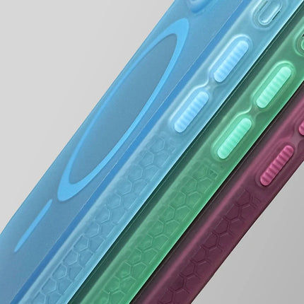 Frosted Translucent for MagSafe Phone Case for iPhone 14 16 Pro Max 15 Pro 13 11 12 Trendy Wireless Charging Shockproof Cover
