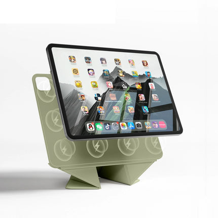 Tablet Case for iPad Air 5 Case A16 Magnetic Back Smart Capa iPad Pro 11 Case 2025 M5 M3 M4 Mini A17 Split Buckle Anti-bending