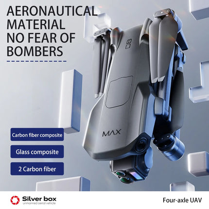 Professional P7 Max Screen Control Drone 3-Axis Brushless Gimbal 5G Digital Image Transmission Obstacle Avoidance With Airdrop