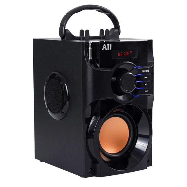 Portable Column Bluetooth Speaker High Power Subwofer Super Bass Computer Speakers with Remote Control support Fm Radio TF USB