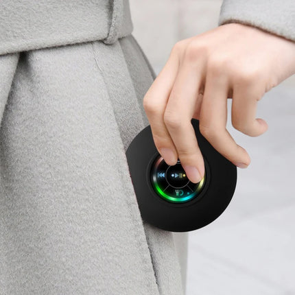 Lenovo Wall Speaker Portable Bluetooth Audio Ipx4 Waterproof Led Lights Bathroom Outdoor Large Suction Cup Can Be Adsorbed