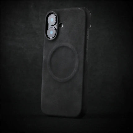 Luxury Skin Feel Sheepskin for Magsafe Phone Case for iPhone 16 Pro Max 15 14 13 12 Pro Max Plus Wireless Charging Leather Case