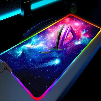 Black Mouse Pad, Gaming Mouse Pad, Anime Gaming Pad, Gaming Rug, Computer XXL Cute Mouse Pad, Large Gaming Keyboard Rug.