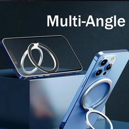 New Magnetic Phone Ring Holder for MagSafe Accessories Adjustable Finger Ring Support Bracket For Magnet Case for IPhone