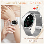 Silver Mesh Belt / Fashion Smart Watch