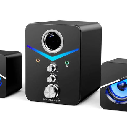 Bluetooth Speaker Home Theater Sound Bass System Mini Speakers Desktop Computer MP3 Player Audio for PC Phone Subwoofer Soundbar