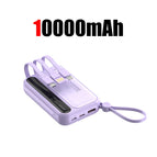 Purple 10000mAh
