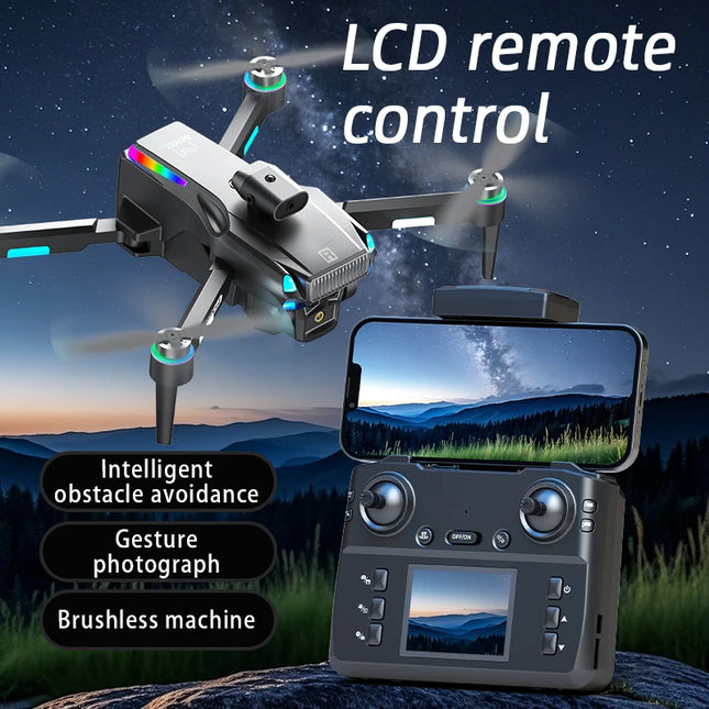 2026 New M107 5G Drone 3000m Long Range 20min Battery Brushless Night Vision Obstacle Avoidance Optical Flow Hover Foldable RC