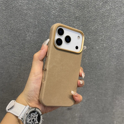 Flannel Fabric for Magsafe Phone Case for iPhone 16 17Pro Max 17 15 Pro 13 14 12 Wireless Charging Alloy Lens Bumper Cover