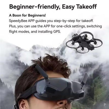 SpeedyBee Bee25 2.5inch HD FPV Drone ELRS 2.4G TBS Version For O4 O3 Air Unit Runcam Link RC FPV Cinewhoop Drone Airplane