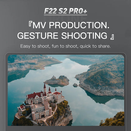SJRC F22 S2 PRO+ GPS Drone 4K Professional 2 Axis Gimbal EIS Camera With Laser Obstacle Avoidance RC Foldable Quadcopter Dron