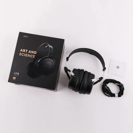 SIMGOT EP5 HIFI Headphone 50mm Dynamic Driver 7.1 Surround Sound High Dual TRS Convertible Cable Custom HiFi Headset