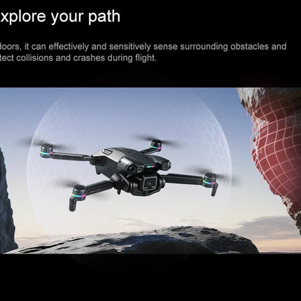 K900 Foldable RC Drone,4.5"Screen Remote,AirDrop,4-Way Obstacle Avoid,2K FPV,Optical Flow Positioning,Birthday Holiday Gift Toy
