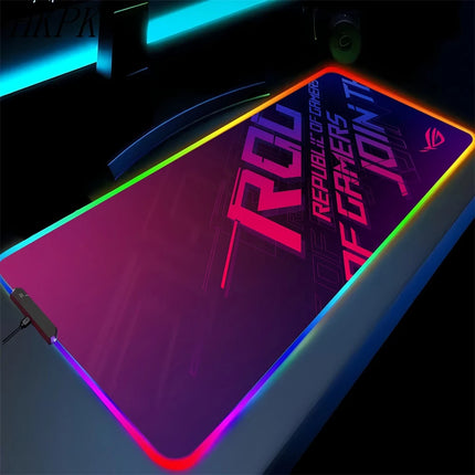 Black Mouse Pad, Gaming Mouse Pad, Anime Gaming Pad, Gaming Rug, Computer XXL Cute Mouse Pad, Large Gaming Keyboard Rug.