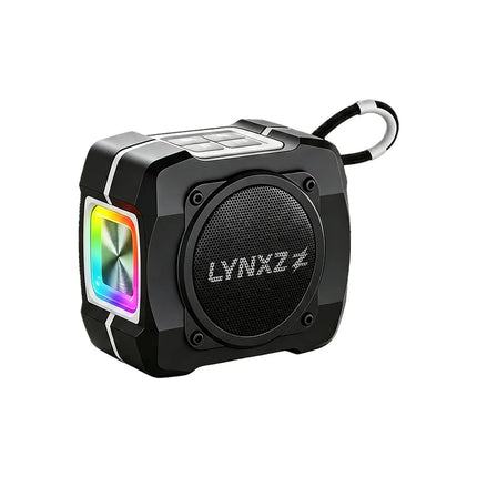 Portable Bluetooth Speaker, 52mm Driver, 5W Output, Bluetooth 5.3, TWS Pairing, RGB Light, FM Radio, TF Card, USB Playback