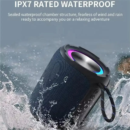 CABE-Bluetooth Speaker High-Quality Stereo Sound Speaker Long Battery Life Bluetooth Speaker Low Latency Portable Wireless Speak