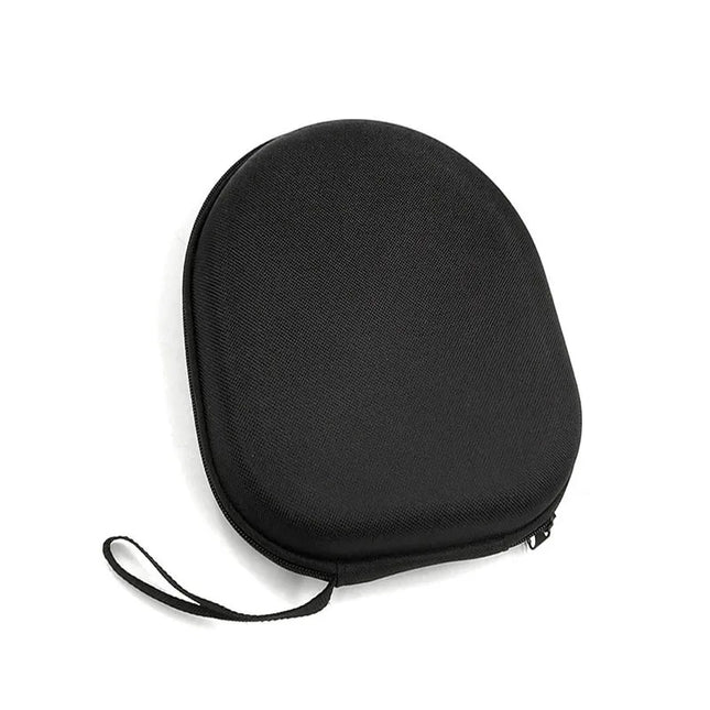 Headphone Storage Case 1Pc Black EVA Hard Shell Shockproof Portable Carrying Bag for Over Ear Headphones Cable USB Accessories