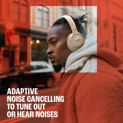 JBL Tune 780NC Wireless Over-Ear Adaptive Noise Cancelling Headphones with Powerful Hi-Res JBL Pure Bass Sound and Spatial Sound