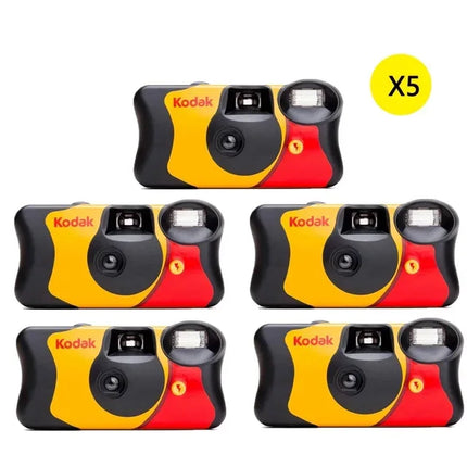 Classic Original Kodak FunSaver/Daylight Single Use Camera With Flash Disposable Point-and-Point Film Cameras 27 Sheets 39 Sheet