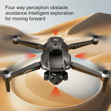 New M33 MAX Drone Professional 4K/6K HD ESC Dual Camera 5G Wifi GPS Brushless Optical Flow with Screen RC Quadcopter Toys Gifts