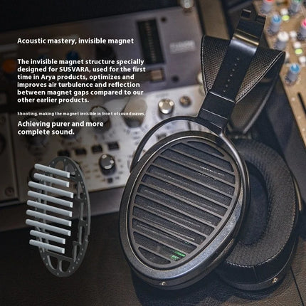 Recorder Edition Flat Diaphragm HIFI Fever Monitor Earmuff Headphones Tablet Headset Fever Wired Monitor Omnivorous Headset